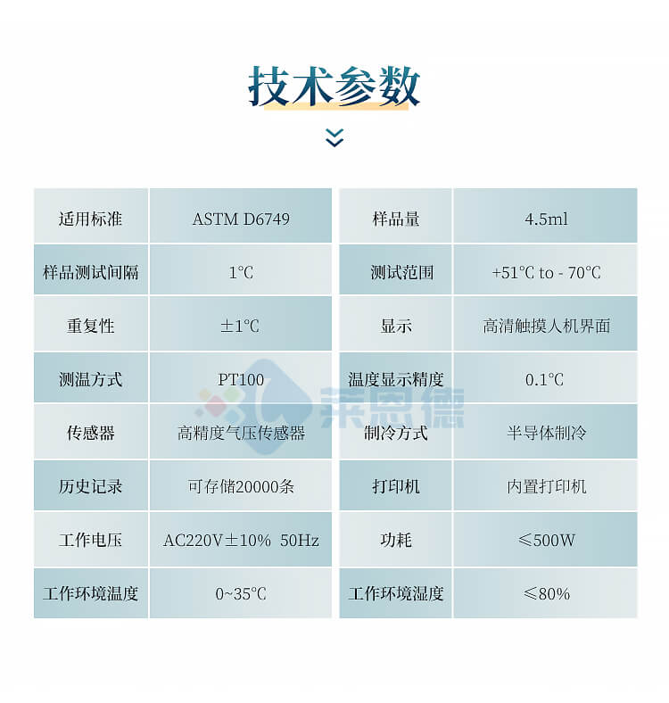 全自動凝點傾點測定儀