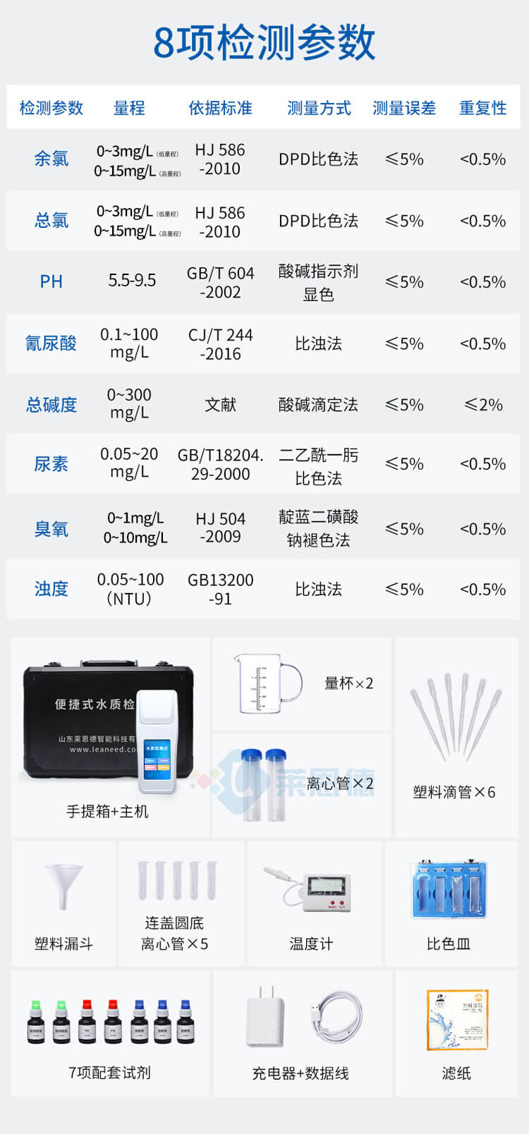 游泳館水質檢測儀