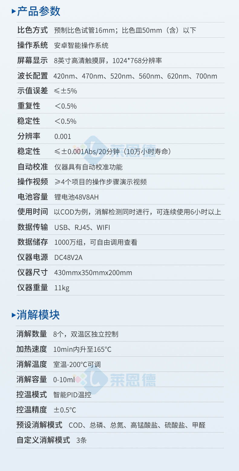 便攜式總氮檢測儀
