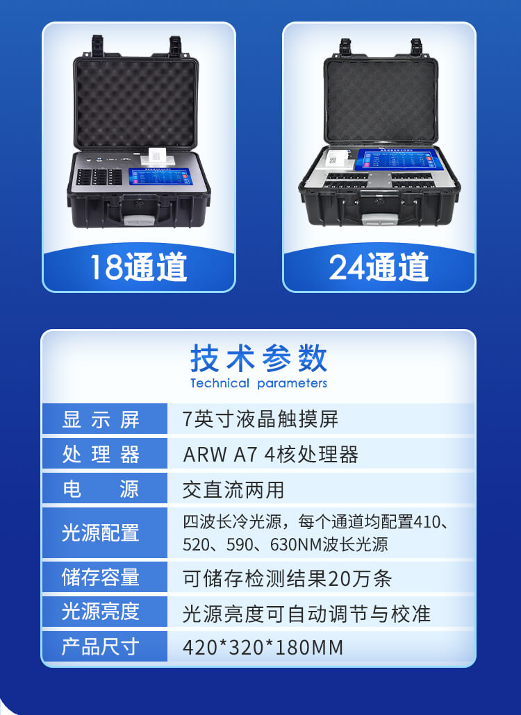 便攜式一體化食品安全檢測儀