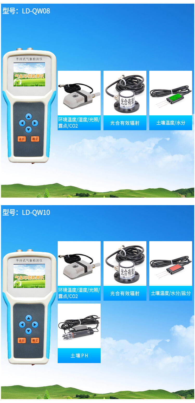 手持農業環境監測儀