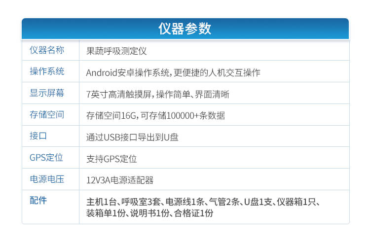 果蔬呼吸測定儀