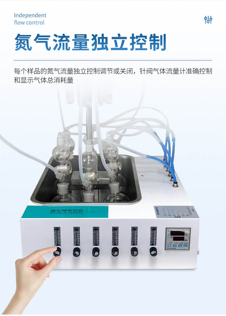 水質硫化物酸化吹氣儀